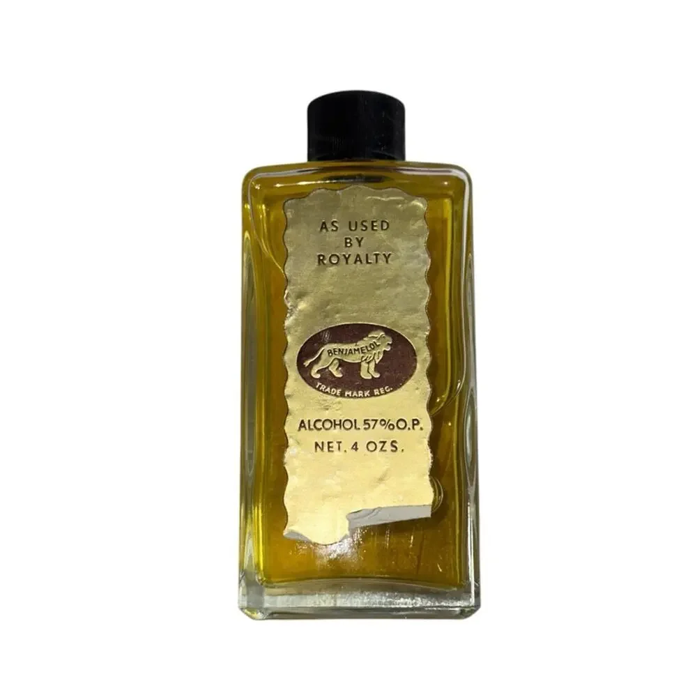 Benjamin's Vintage Triple Extract Khus Khus Toilet Water 4 fl oz Full Bottle